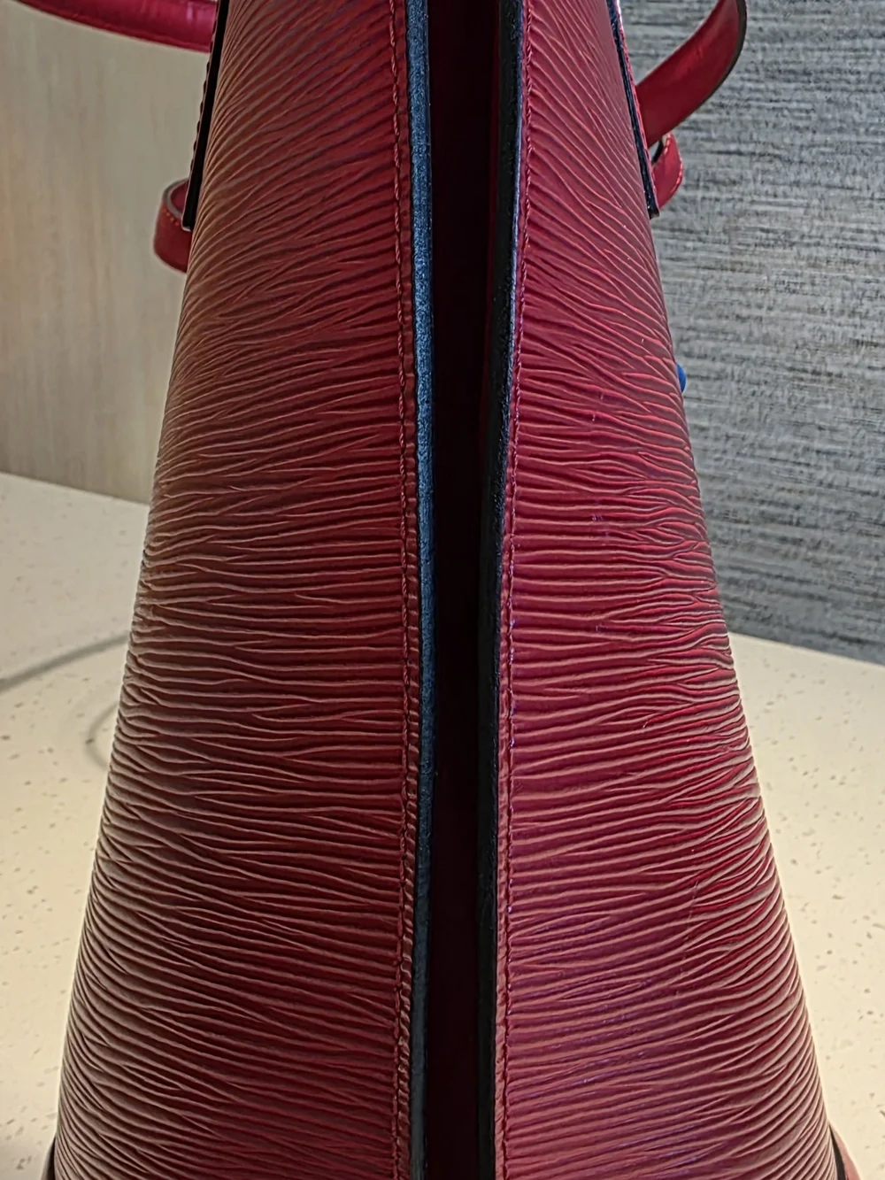 Louis Vuitton Red Epi Leather St. Jacques Women’s Tote